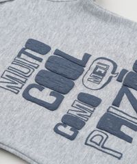 Body-Infantil--Muito-Cool-Como-Meu-Paizao--Manga-Curta-Decote-Redondo-em-Algodao---Sustentavel-Cinza-Mescla-8809799-Cinza_Mescla_4