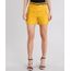 Short-Feminino-Alafaiataria-Curto-com-Cinto--Amarelo-Escuro-8886816-Amarelo_Escuro_1