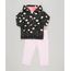 Conjunto-Infantil-Blusao-Estampado-de-Constelacao-em-Moletom-com-Capuz-Preto---Calca-Mescla-em-Algodao---Sustentavel-Rosa-8878515-Rosa_1