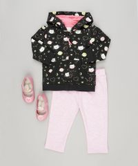 Conjunto-Infantil-Blusao-Estampado-de-Constelacao-em-Moletom-com-Capuz-Preto---Calca-Mescla-em-Algodao---Sustentavel-Rosa-8878515-Rosa_3
