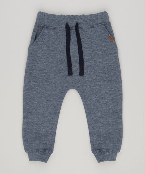 Calca-Infantil-Jogger-em-Moletom-com-Estampa--92--com-Bolsos-Azul-Marinho-8836983-Azul_Marinho_1