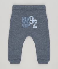 Calca-Infantil-Jogger-em-Moletom-com-Estampa--92--com-Bolsos-Azul-Marinho-8836983-Azul_Marinho_2