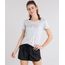Blusa-Feminina-Esportiva-Ace--Run-Your-Life--Estampa-Metalizada-Manga-Curta-Decote-Redondo-Cinza-Mescla-Claro-9085245-Cinza_Mescla_Claro_1