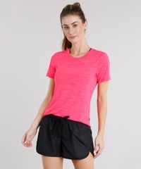 Blusa-Feminina-Esportiva-Ace-Basica-Manga-Curta-Decote-Redondo-Rosa-Neon-8907363-Rosa_Neon_1