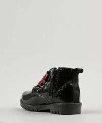 Bota-Coturno-Infantil-Minnie-em-Verniz-com-Laco-Preta-9049858-Preto_3