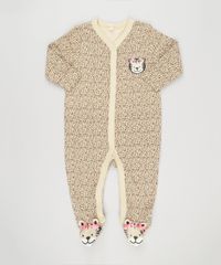 Macacao-infantil-Onca-Estampado-Animal-Print-Manga-Longa-em-Algodao---Sustentavel-Bege-8974160-Bege_1