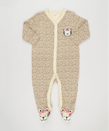 Macacao-infantil-Onca-Estampado-Animal-Print-Manga-Longa-em-Algodao---Sustentavel-Bege-8974160-Bege_1
