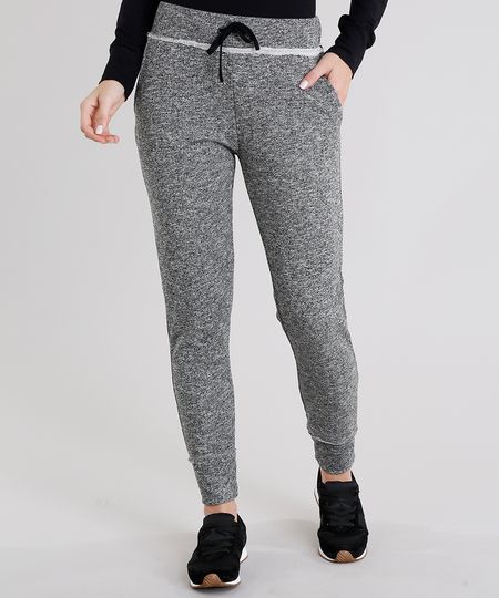 Calca-Feminina-Esportiva-Ace-Jogger-em-Moletom-com-Dois-Bolsos-Cinza-Mescla-9052629-Cinza_Mescla_1