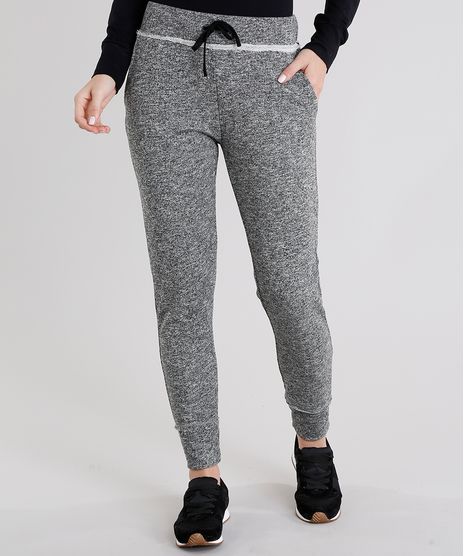Calca-Feminina-Esportiva-Ace-Jogger-em-Moletom-com-Dois-Bolsos-Cinza-Mescla-9052629-Cinza_Mescla_1