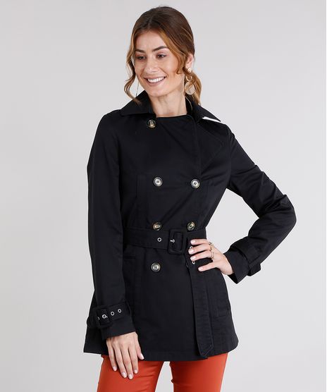 Casaco-Feminino-Trench-Coat-Alongado-Transpasssadoem-com-Botoes-e-Cinto-em-Sarja-Preto-8886585-Preto_1