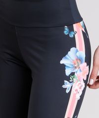 Calca-Legging-Feminina-Esportiva-Ace-com-Estampa-Floral-Cos-Largo-Preta-8985691-Preto_4