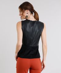 Regata-Feminina-com-Recortes-em-Suede-com-Ziper-Preto-9005660-Preto_2