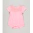 Body-Infantil-com-Renda-Manga-Curta-Decote-Redondo-em-Algodao---Sustentavel-Rosa-8880206-Rosa_1