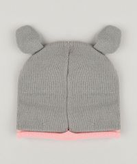 Gorro-Infantil-Coelho-em-Trico---Luva-Cinza-8864986-Cinza_3