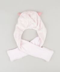 Gorro-Infantil-com-Orelhinhas-de-Luva-e-Pelo-Rosa-Claro-8868230-Rosa_Claro_2