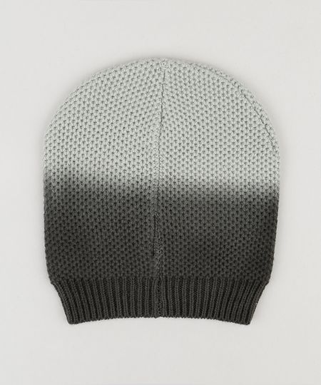 Gorro-Masculino-em-Trico-Degrade-Verde-Escuro-8909215-Verde_Escuro_1
