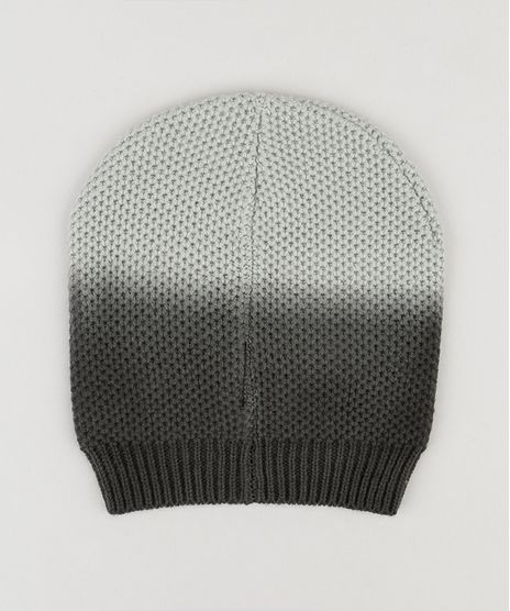 Gorro-Masculino-em-Trico-Degrade-Verde-Escuro-8909215-Verde_Escuro_1