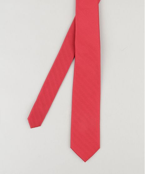 Gravata-Masculina-em-Jacquard-Vermelha-8891375-Vermelho_1