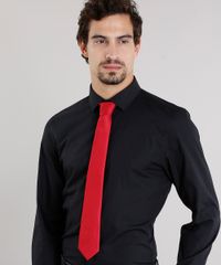 Gravata-Masculina-em-Jacquard-Vermelha-8891375-Vermelho_2