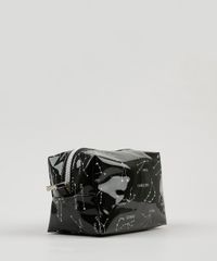 Necessaire-Feminina-de-Plastico-Estampada-de-Constelacoes-Preta-9095170-Preto_2