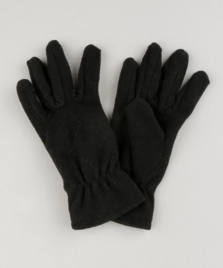 Luva-Infantil-de-Inverno-em-Fleece-Preta-8865061-Preto_1