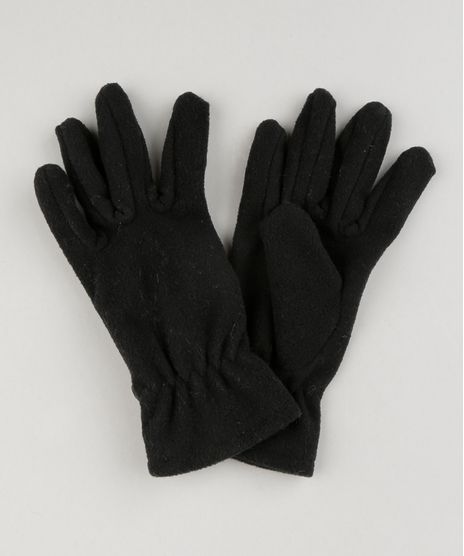 Luva-Infantil-de-Inverno-em-Fleece-Preta-8865061-Preto_1