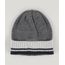 Gorro-Infantil-em-Trico-Barra-Dobrada-Cinza-Mescla-Escuro-8865067-Cinza_Mescla_Escuro_1