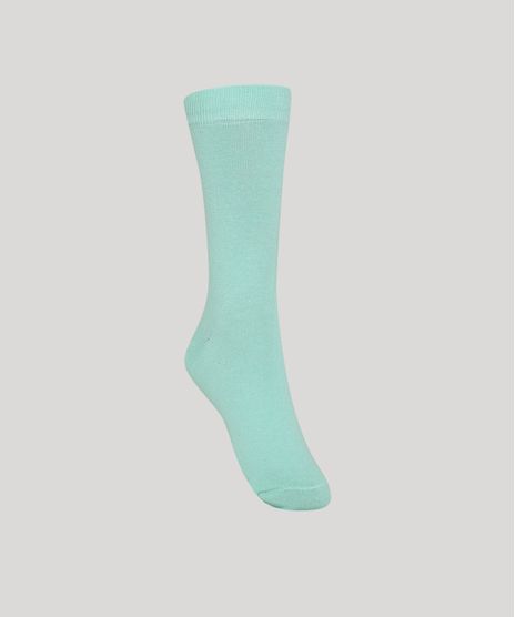 Meia-Masculina-Cano-Alto-Verde-Claro-9985529-Verde_Claro_1