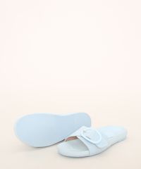 Rasteirinha-Feminina-Slide-Oneself-com-Fivela-Azul-9982244-Azul_6