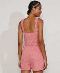 Macaquinho-de-Sarja-Feminino-Alca-Larga-Decote-Reto-com-Cinto-Rosa-9981725-Rosa_2