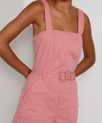 Macaquinho-de-Sarja-Feminino-Alca-Larga-Decote-Reto-com-Cinto-Rosa-9981725-Rosa_6