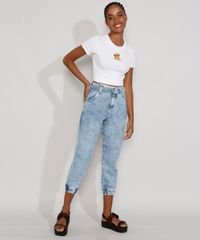 Camiseta-Feminina-Manga-Curta-Cropped-Canelada-O-Rei-Leao-com-Bordado-e-Frufru-Decote-Redondo-Off-White-9976513-Off_White_3