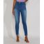 Calca-Jeans-Feminina-Cintura-Alta-Sawary-Super-Skinny-360-Azul-Medio-9980188-Azul_Medio_1