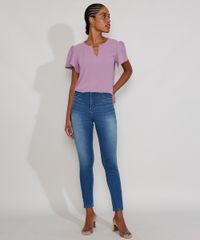 Calca-Jeans-Feminina-Cintura-Alta-Sawary-Super-Skinny-360-Azul-Medio-9980188-Azul_Medio_3