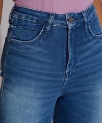 Calca-Jeans-Feminina-Cintura-Alta-Sawary-Super-Skinny-360-Azul-Medio-9980188-Azul_Medio_5