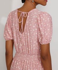 Vestido-Feminino-Midi-Estampado-Floral-com-Transpasse-e-Recorte-Manga-Bufante-Rosa-Escuro-9975371-Rosa_Escuro_4