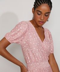 Vestido-Feminino-Midi-Estampado-Floral-com-Transpasse-e-Recorte-Manga-Bufante-Rosa-Escuro-9975371-Rosa_Escuro_6