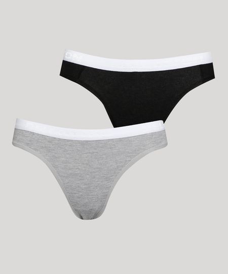 Kit-de-2-Calcinhas-de-Algodao-Delcotton-Tanga-com-Elastico-Aparente-Multicor-9973946-Multicor_1