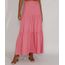 Saia-Feminina-Longa-com-Recortes-e-Cinto-Rosa-9966102-Rosa_1