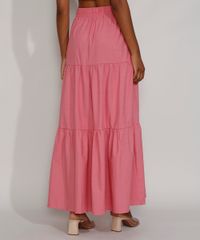Saia-Feminina-Longa-com-Recortes-e-Cinto-Rosa-9966102-Rosa_2