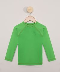 Blusa-de-Praia-Infantil-Manga-Longa-com-Protecao-UV50--Verde-9976180-Verde_1