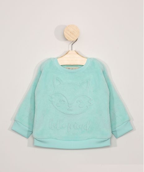 Blusa-Infantil-Fleece-Unicornio-Verde-9820740-Verde_1