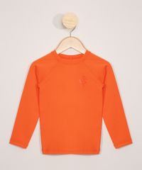 Blusa-de-Praia-Infantil-Manga-Longa-com-Protecao-UV50--Laranja-9976180-Laranja_1