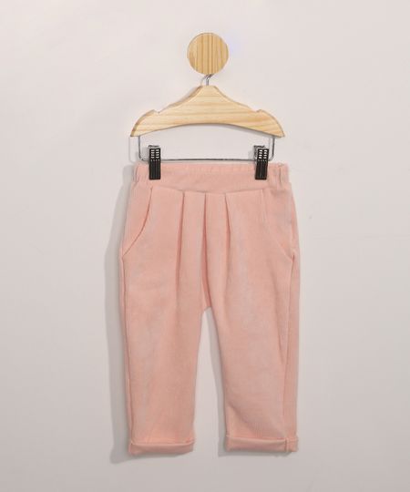 Calca-de-Veludo-Infantil-Saruel-Rosa-9979691-Rosa_1