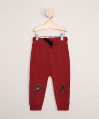 Calca-de-Moletom-Infantil-Homem-Aranha-Vermelha-9977034-Vermelho_1