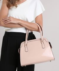 Bolsa-Feminina-Shoulder-em-Verniz-com-Bolsos-Rose-8505679-Rose_2