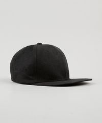Bone-Masculino-em-Suede-Aba-Reta-Preto-9134700-Preto_2