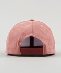 Bone-Masculino-em-Suede-Aba-Reta-Rose-9134700-Rose_3