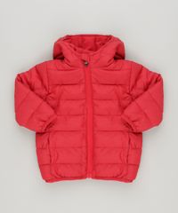 Jaqueta-Infantil-Puffer-com-Capuz-e-Forro-em-Fleece-Vermelha-8845831-Vermelho_1