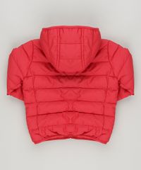 Jaqueta-Infantil-Puffer-com-Capuz-e-Forro-em-Fleece-Vermelha-8845831-Vermelho_2
